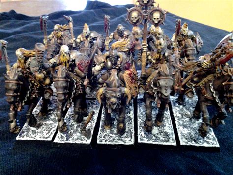 Chaos Nurgle Warhammer Fantasy Wfb Woc Dread Riders Marauders Of