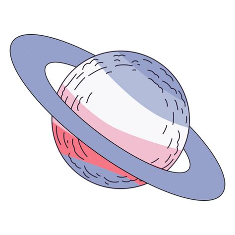 Saturn Planet Colorful Icon Png And Svg Design For T Shirts