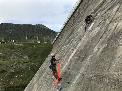 Klettersteig Staumauer Silvretta Montafon At