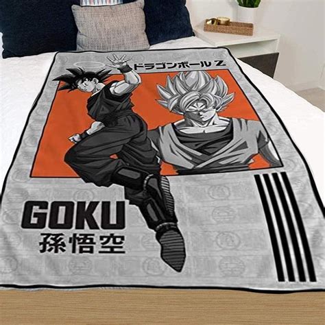 Stunned Mind Dragon Ball Z Blanket Featuring Goku And His