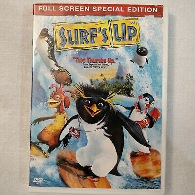 Surf S Up DVD 2007 Special Edition Full Frame Animated Movie