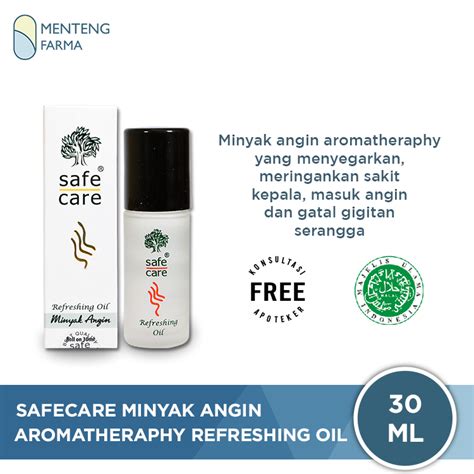 Safe Care Minyak Angin Aromatherapy Refreshing Oil Apotek