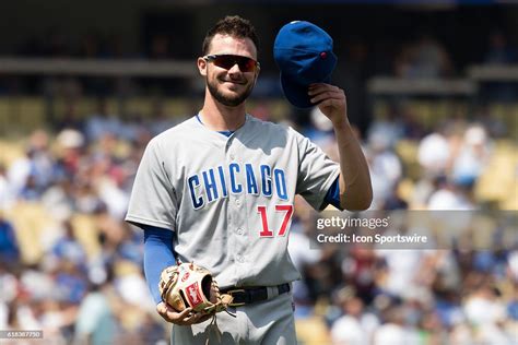 Chicago Cubs Third Base Kris Bryant During The Game Against The Los