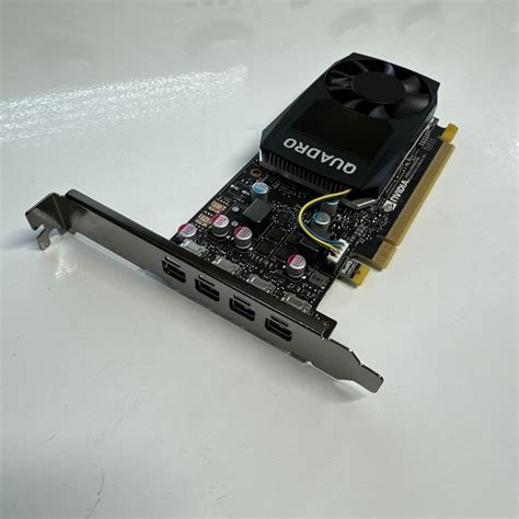 Used NVIDIA Quadro P620 2GB GDDR5 PCI E Mini DisplayPort Professional