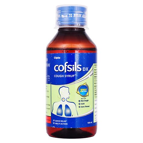 Cofsils DX Cough Syrup 100 Ml Uses Benefits Price Apollo Pharmacy