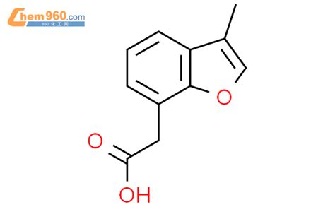 1526049 74 0 2 3 Methyl 1 benzofuran 7 yl acetic acidCAS号 1526049 74 0