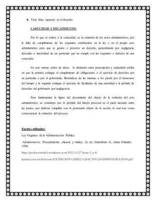 Extincion Del Acto Administrativo Tarea 4 PDF