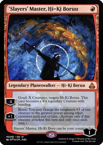 Mtgnexus Slayers Master Hi Ki Boruu