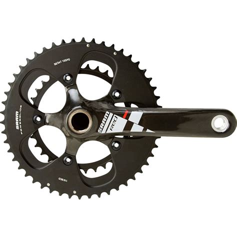 sram red black crankset components