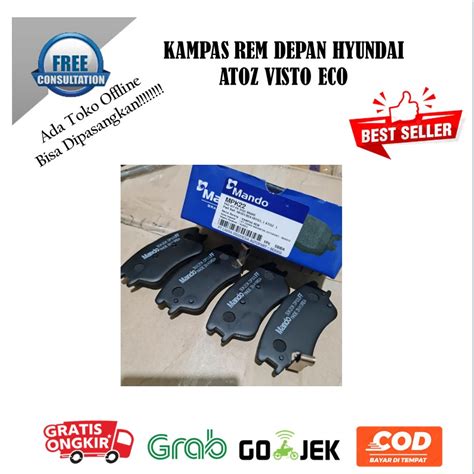 Kampas Rem Brake Pad Depan Hyundai Atoz Kia Visto Eco Lazada Indonesia