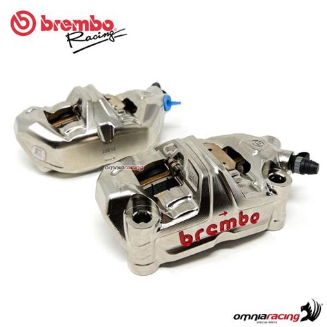 Brembo Racing Pair Of Calipers Gp Ms Monoblock Mm Wheelbase Gp Ms