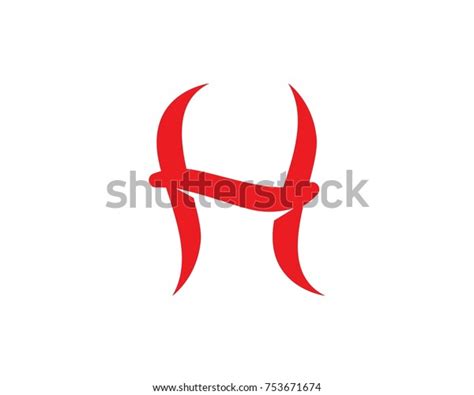 Letters H Logos Stock Vector Royalty Free 753671674 Shutterstock