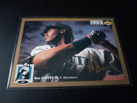 Ken Griffey Jr 1994 Collector S Choice 117 Gold Signature Price Guide