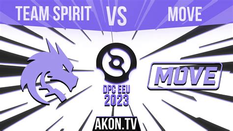 DOTA 2 RU Team Spirit Vs One Move Bo3 DPC CIS Tour 1 Upper