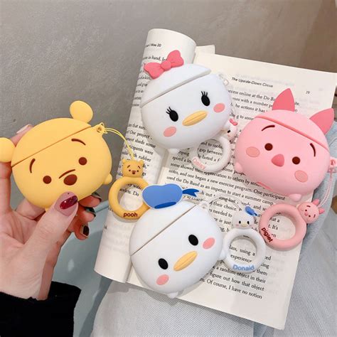 Crashstar Cute Cartoon Soft Silicone Airpods Case For Airpods 1 2 3 Pro Inpods I7 I12 Pro