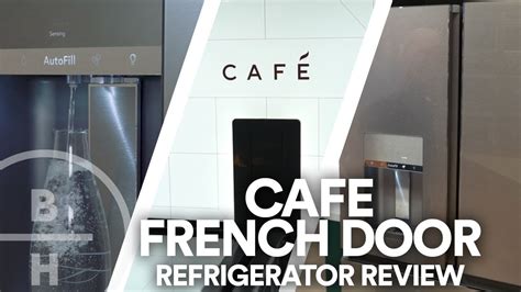 Product Review Café Platinum Glass French Door Refrigerator Cve28dm5ns5 Youtube