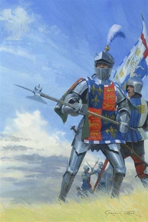 The Duke Of Somerset At The Battle Of Tewkesbury 1471 Graham Turner