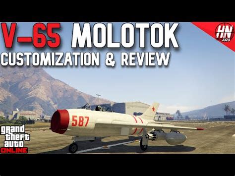 V 65 Molotok Customization Review GTA Online YouTube