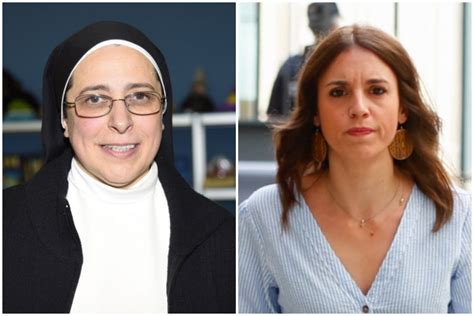 Sor Lucía Caram a Irene Montero tras la campaña de Igualdad Déjese