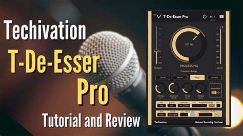 Pro De Esser Review Techivation T De Esser Pro YouTube