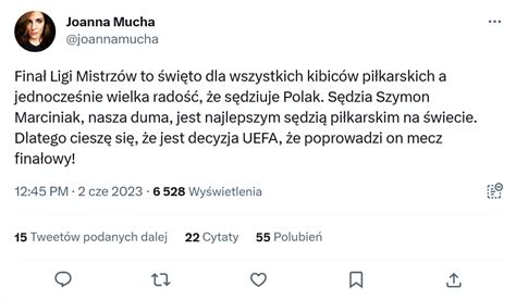 Marta Smolańska on Twitter Pani Poseł Joanna Mucha na przestrzeni