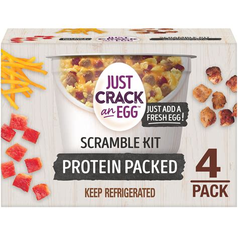 Just Crack An Egg Scramble Kit Protein Packed Hero