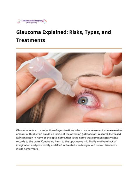 Ppt Glaucoma Explained Risks Types And Treatments Powerpoint Presentation Id11499596