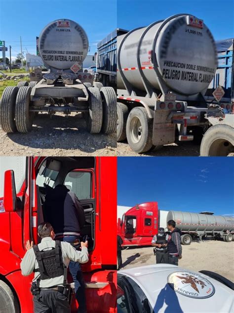 Guardia Nacional Recuper Un Tractocami N Con Reporte De Robo Y Cargado