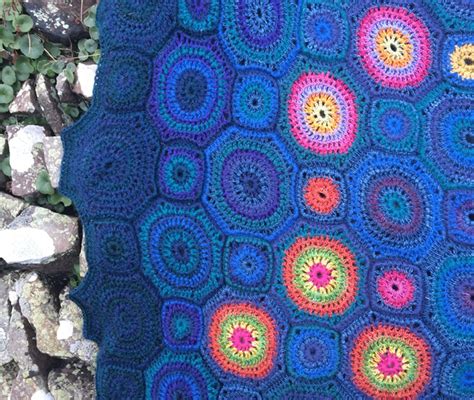 Stargazer Crochet Afghanblanket Pdf Crochet Pattern Etsy