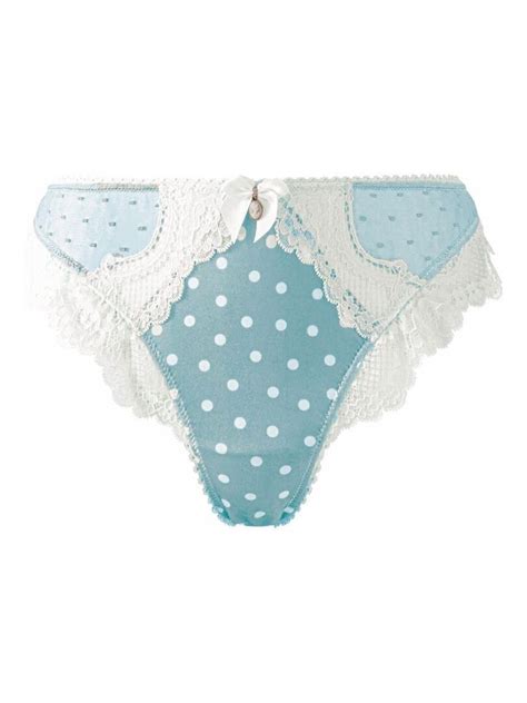 Tanga FLATTERIE Brigitte Bardot Lingerie Bleu Kiabi 17 00