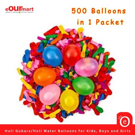 Holi Balloons Holi Gubbare Water Balloon For Holi Mega Pack Of