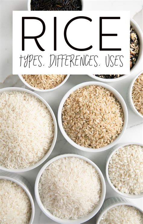 Different Types Of Rice Varieties And What To Do With Them Rice