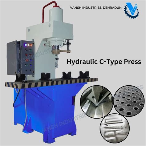 100 Tons C Type Hydraulic Press At Rs 180000 In Dehradun Id 14313218362