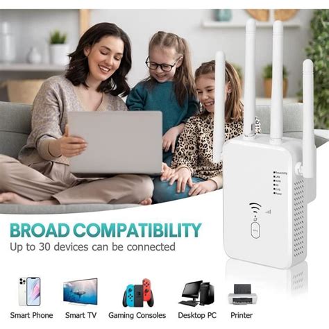 R P Teur Wifi Mbps Amplificateur Sans Fil Dual Band Wifi Booster