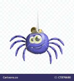 Spider Cartoon Character - Cartoons.co