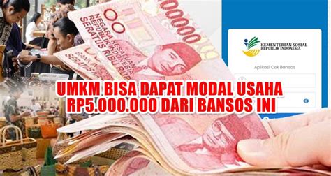 Cara Cek Daftar Bantuan Modal Usaha Umkm Cair Jt