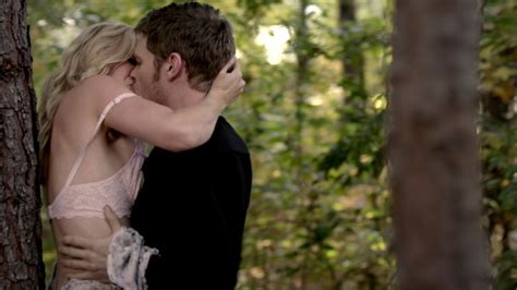 Vampire Diaries Caroline And Klaus Kiss