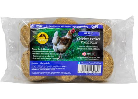 Feldy Chicken Pecker Balls Garlic Flavour 6 Pack Buy Online Spr Centre Uk