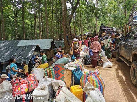 Dvb ထိုင်းနိုင်ငံ မယ်ဟောင်ဆောင်ခရိုင်ဘက် ထွက်ပြေးခိုလှုံလာသည့် ကရင်နီ စစ်ရှောင်အချို့ နေရပ်ပြန်