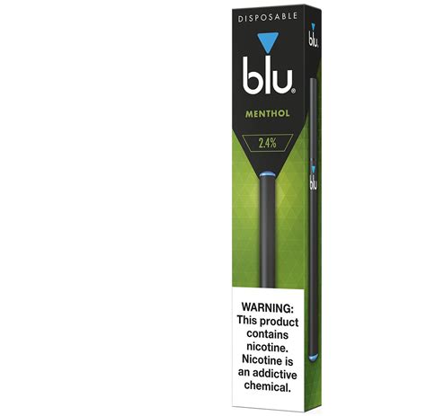 BLU Disposable E Cigarette Polar Mint 24mg Same Day Shipping Buy