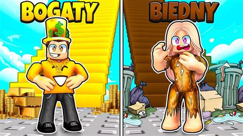 BOGATE Vs BIEDNE Obby W Roblox YouTube