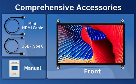 Amazon HMTECH 7 Inch Raspberry Pi Screen Touchscreen Monitor