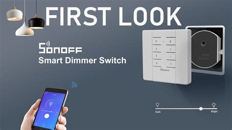 Sonoff D1 Smart Dimmer Wifi Switch RM433 RF Remote Sonoff Dimmer