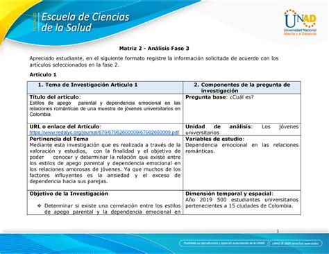 Matriz 2 fase 3 Análisis fundamentos y generalidades de investigación