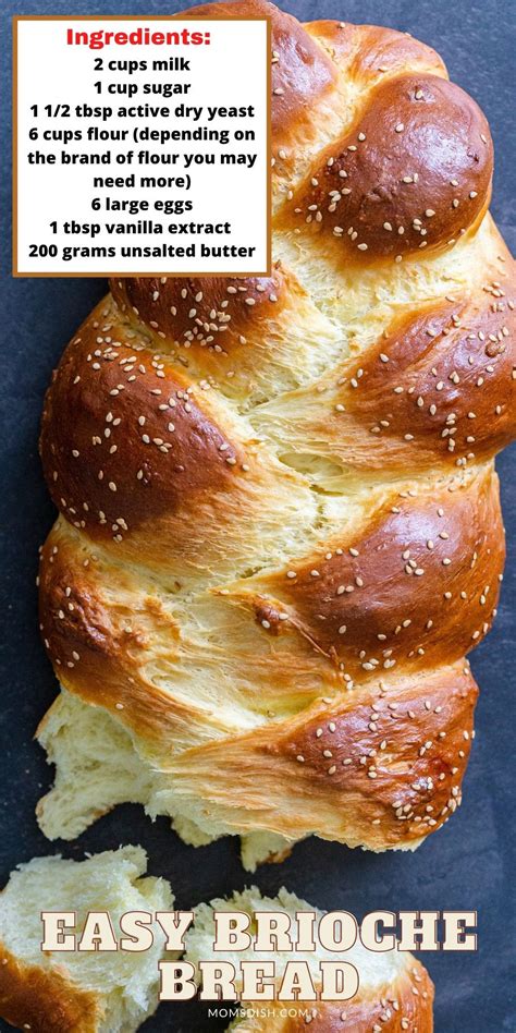 Easy Brioche Bread Artofit