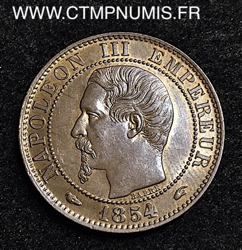 Centimes Napoleon Iii Tete Nue A Paris Spl Ctmp Numis Achat