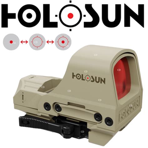 Viseur Point Rouge Holosun HS510C FDE Optiques Tir Sportif Viseurs