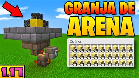 Como Hacer Una Granja De Arena En Minecraft Bedrock Pe Xbox Ps