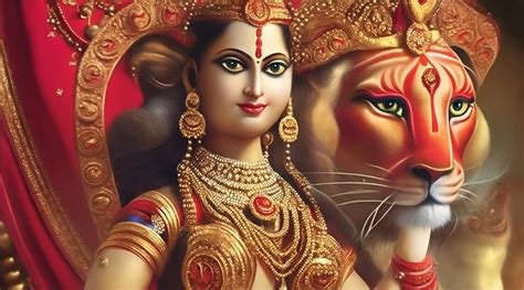 Jai Maa Durga Sherawali Mata Mata Rani Jai Mata Di Happy Durga Puja