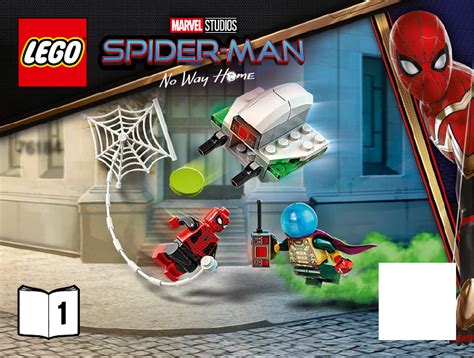 Mode d’emploi Lego set 76184 Super Heroes L’attaque du drone - Spider ...